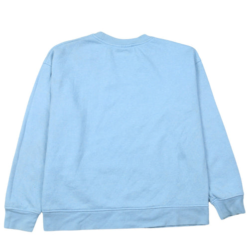 Disney Women’s Blue Mickey Mouse Crew Neck Sweatshirt XS
