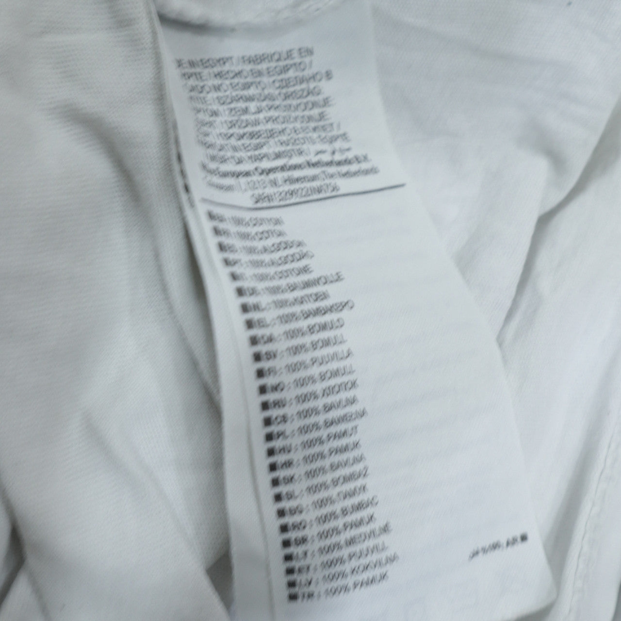 Nike Men's White Just Do It Graphic Athletic T-Shirt Size L