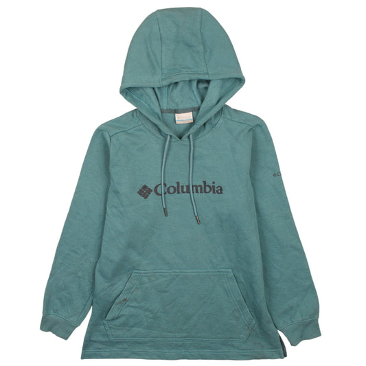 Columbia Women’s Blue Pullover Hoodie Small Cotton Casual