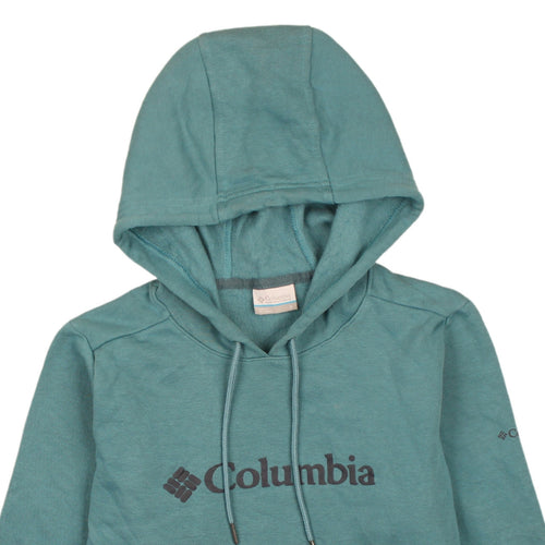 Columbia Women’s Blue Pullover Hoodie Small Cotton Casual