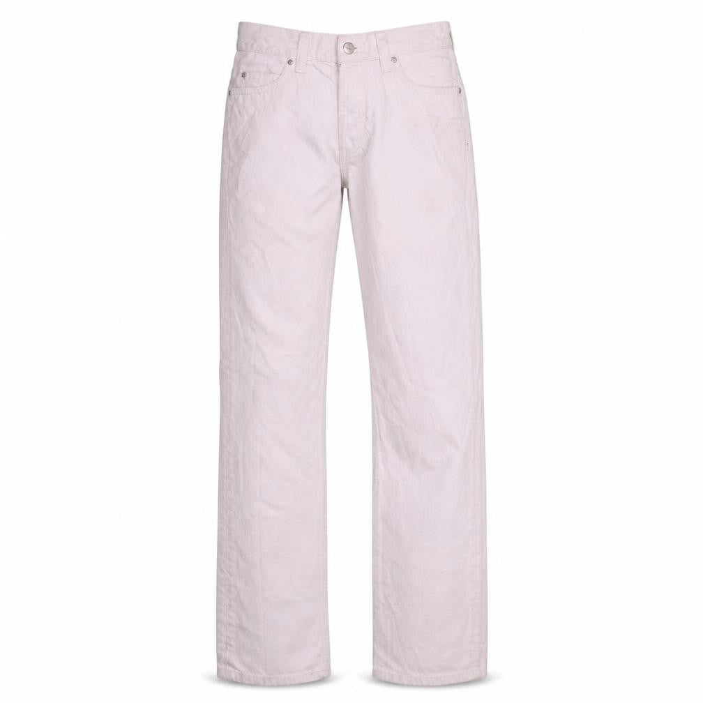 Carhartt Men's White 28x32 Straight Texas Pant Jeans