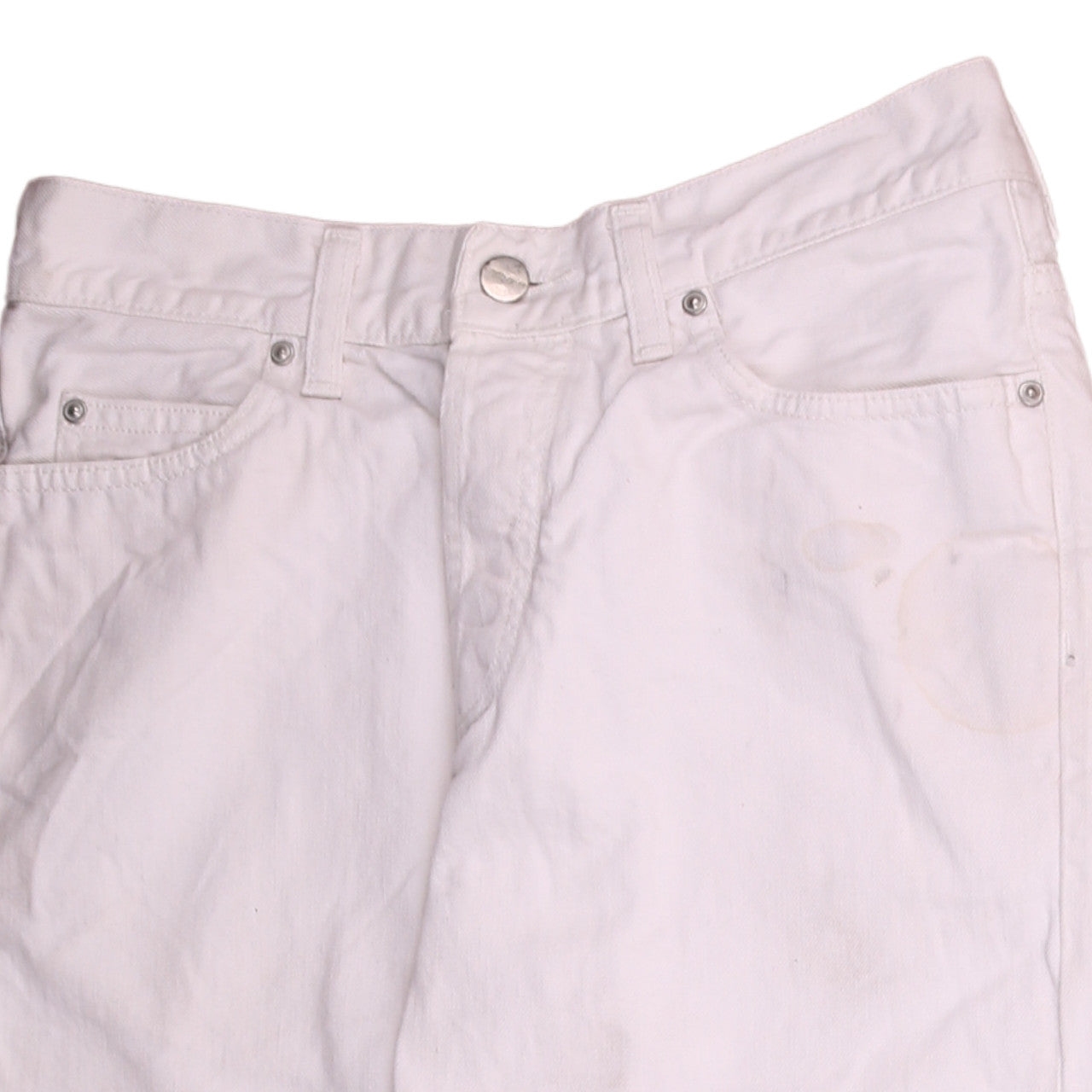 Carhartt Men's White 28x32 Straight Texas Pant Jeans