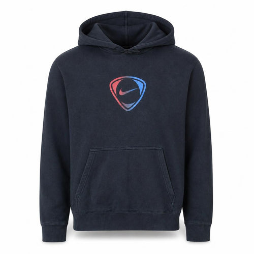 Nike Mens Black Pullover Hoodie L Sportswear Fleece Sweatshirt