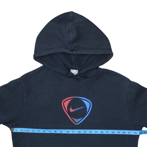 Nike Mens Black Pullover Hoodie L Sportswear Fleece Sweatshirt