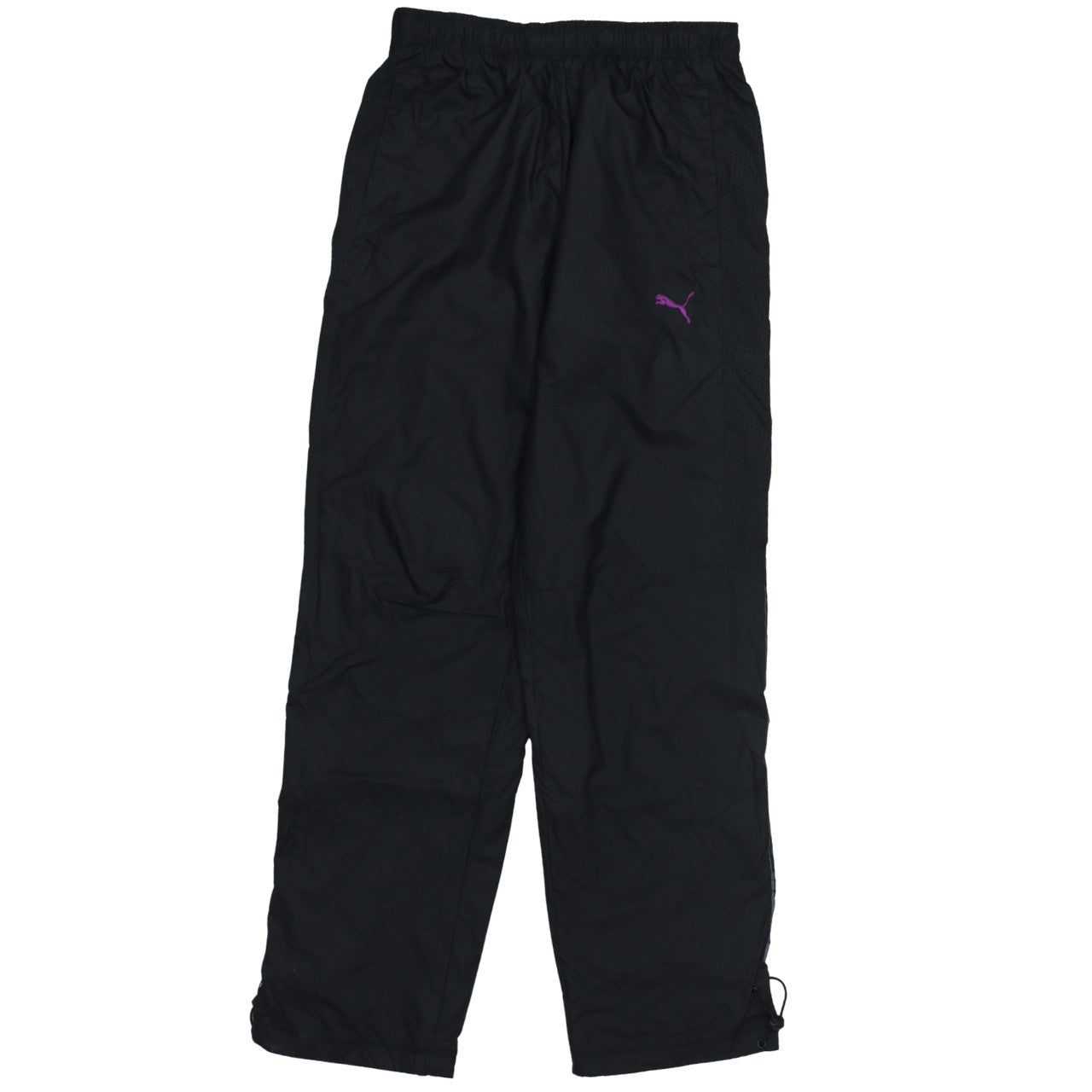 Puma Men's Black Windbreaker Sports Trousers Size S