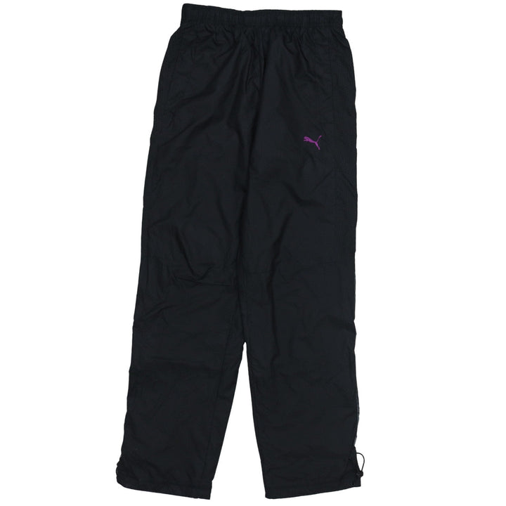 Puma Men's Black Windbreaker Sports Trousers Size S
