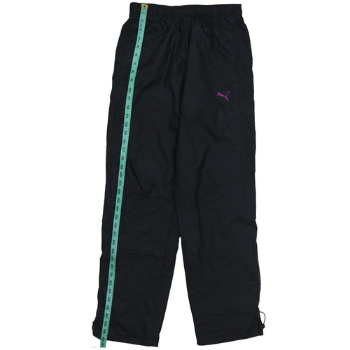 Puma Men's Black Windbreaker Sports Trousers Size S