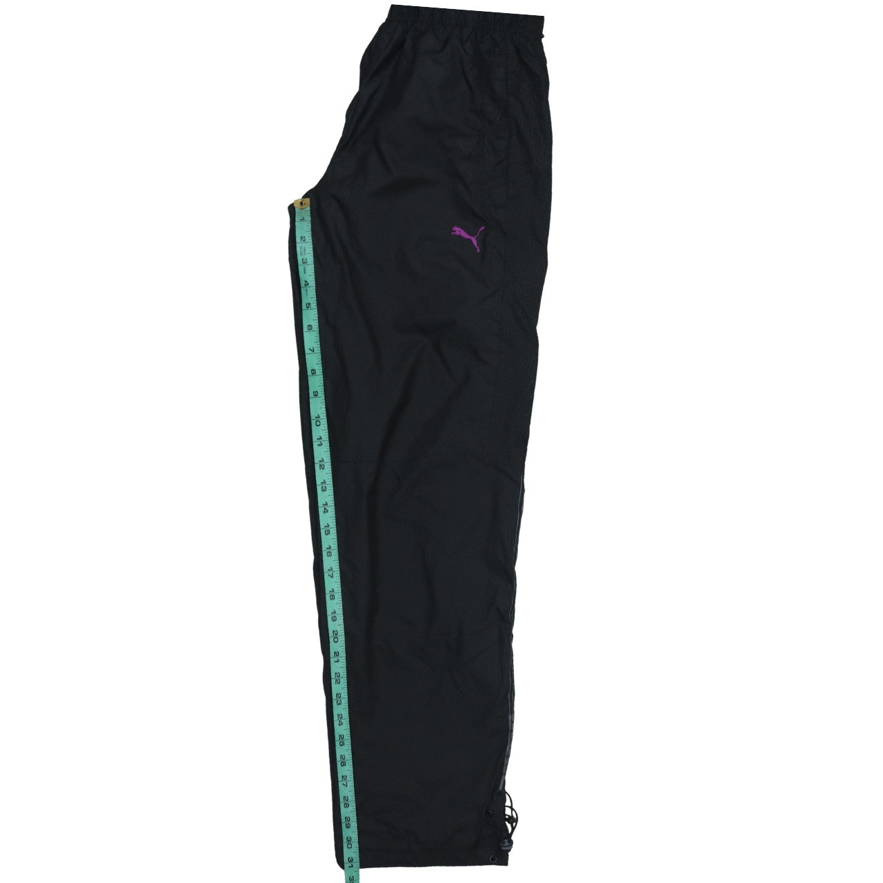 Puma Men's Black Windbreaker Sports Trousers Size S