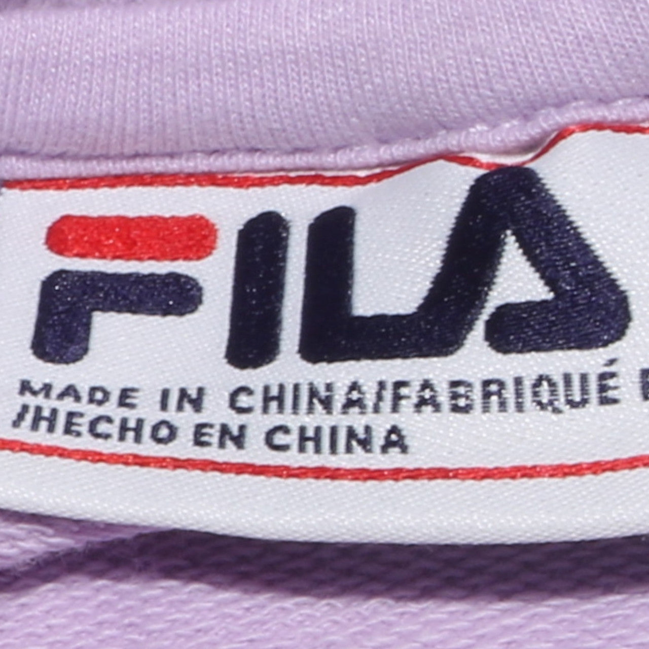 Fila Womens Pink Crew Neck Pullover Sweatshirt Size M