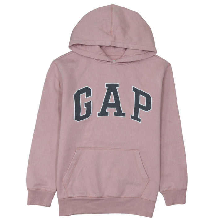 GAP Girls Pink Logo Pullover Hoodie 2XL Fleece Casual Sweatshirt