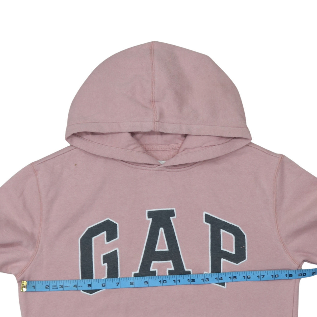 GAP Girls Pink Logo Pullover Hoodie 2XL Fleece Casual Sweatshirt