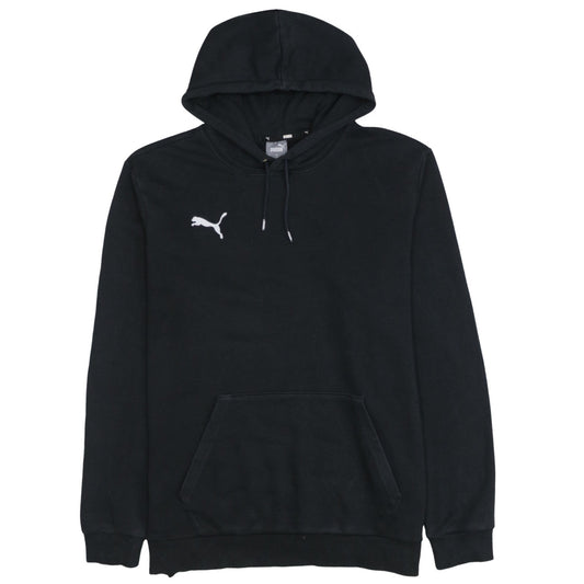 Puma Men's Black Pullover Hoodie Size L Sports Fleece Sweatshirt