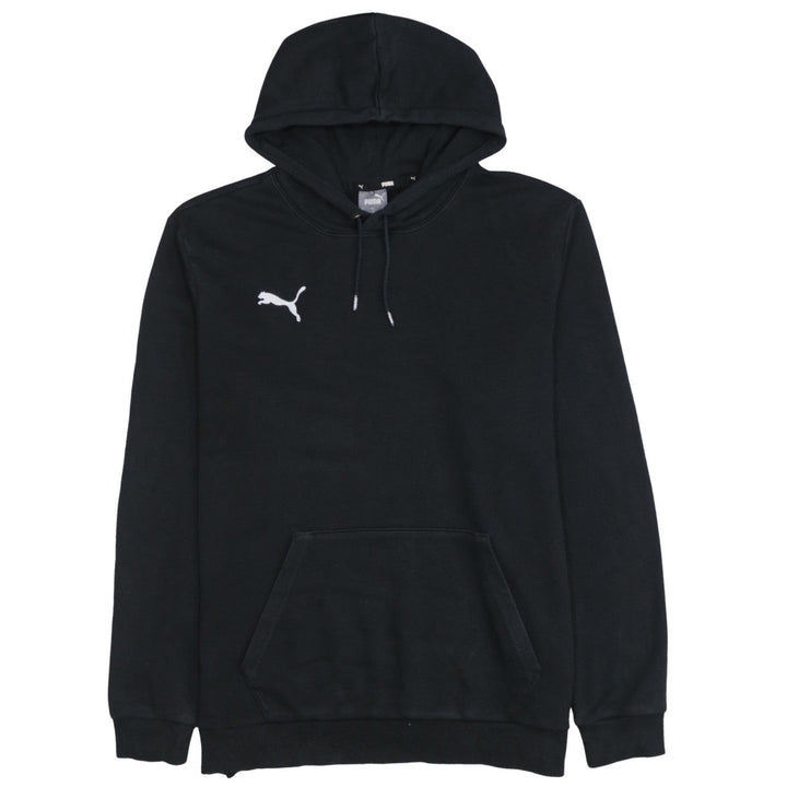 Puma Men's Black Pullover Hoodie Size L Sports Fleece Sweatshirt