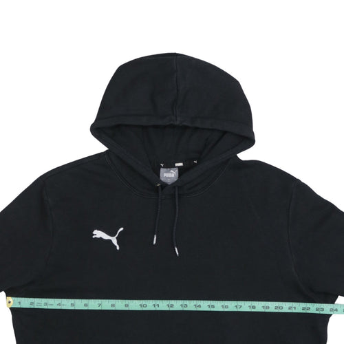 Puma Men's Black Pullover Hoodie Size L Sports Fleece Sweatshirt