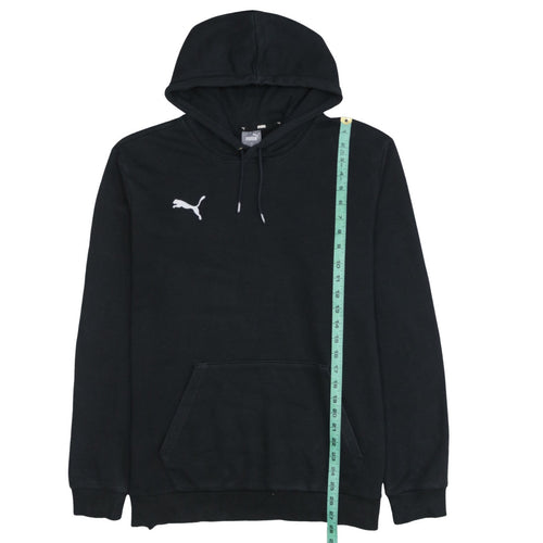 Puma Men's Black Pullover Hoodie Size L Sports Fleece Sweatshirt