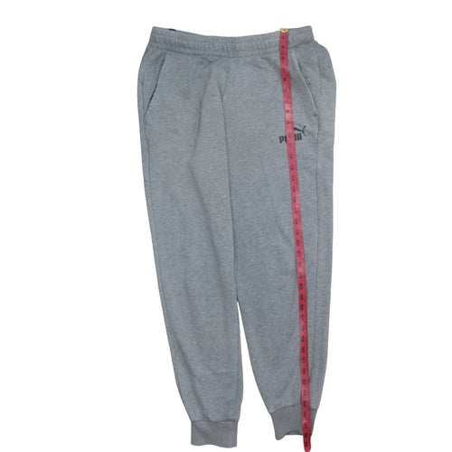 Puma Men's Grey Jogger Sweatpants Size L Regular Fit