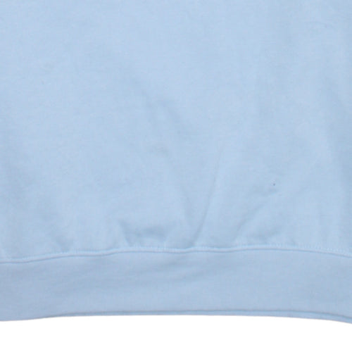 Disney Primark Women Blue Stitch Up To Snow Good Sweatshirt L