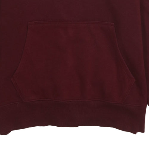 Under Armour Men's Red Pullover Hoodie Size S Relaxed Fit