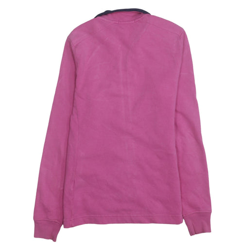 Ralph Lauren Polo Golf Womens Pink Full Zip Sweatshirt Size M