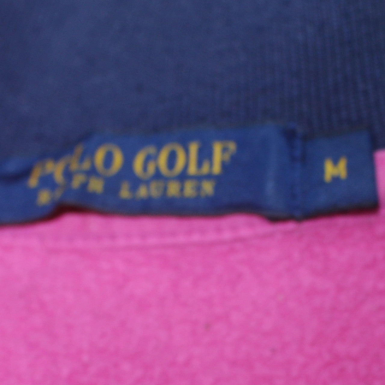 Ralph Lauren Polo Golf Womens Pink Full Zip Sweatshirt Size M