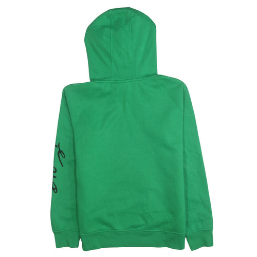 Disney Women Green Mickey Mouse Pullover Hoodie Size 2XS