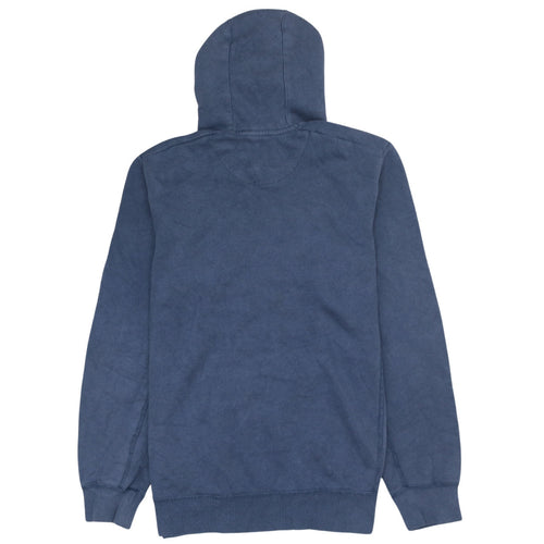 adidas Men Blue Pullover Hoodie S Regular Fit Sports Style