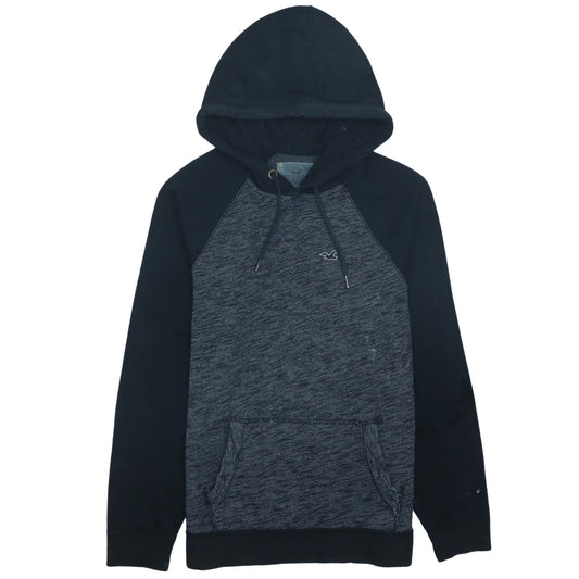 Hollister Men's Grey Pullover Hoodie Size S Regular Fit