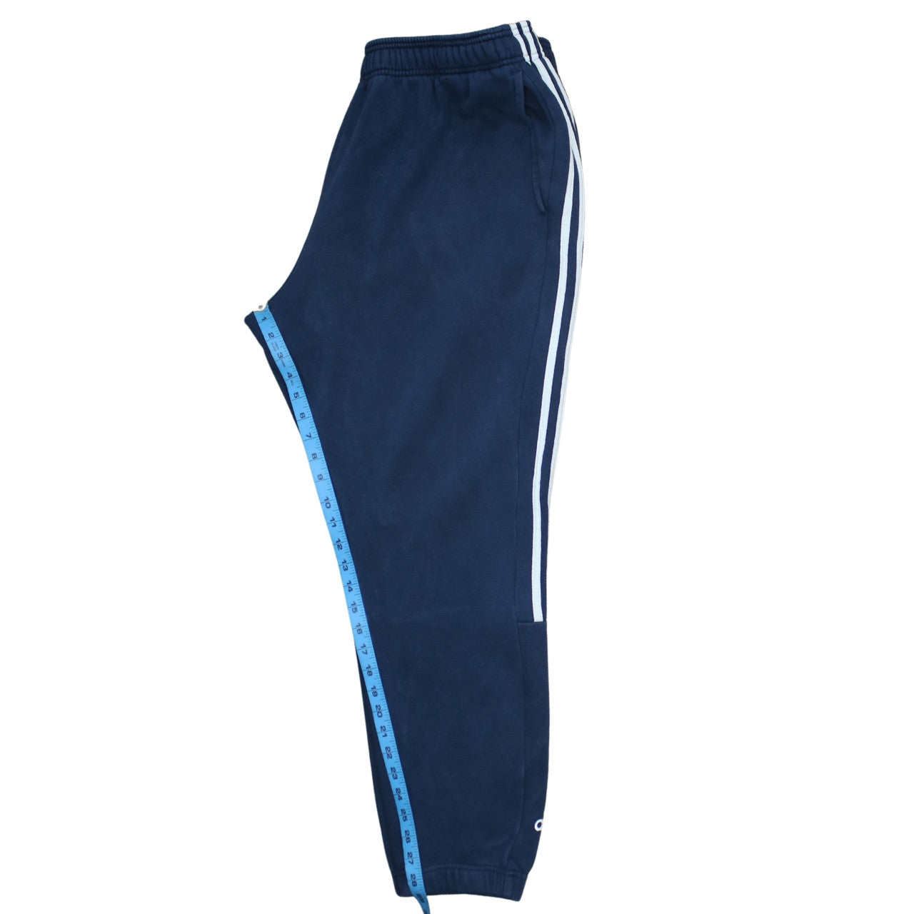 Adidas Men Blue 2XL Jogger Trousers Elastic Waist Sportswear