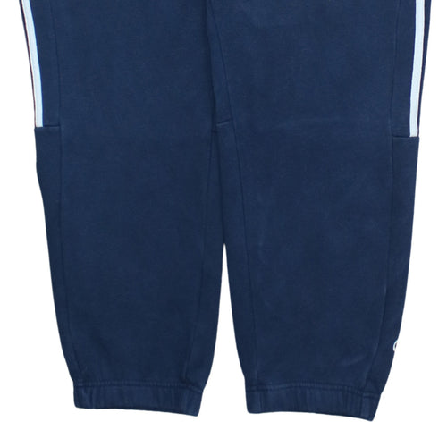 Adidas Men Blue 2XL Jogger Trousers Elastic Waist Sportswear