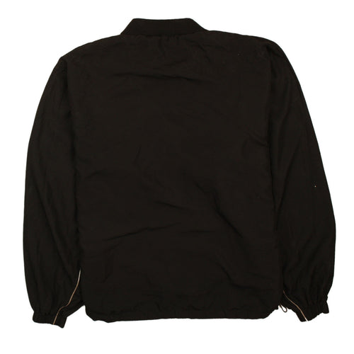 Uhlsport Mens Black Large Windbreaker Football Jacket Dunmanway Town AFC