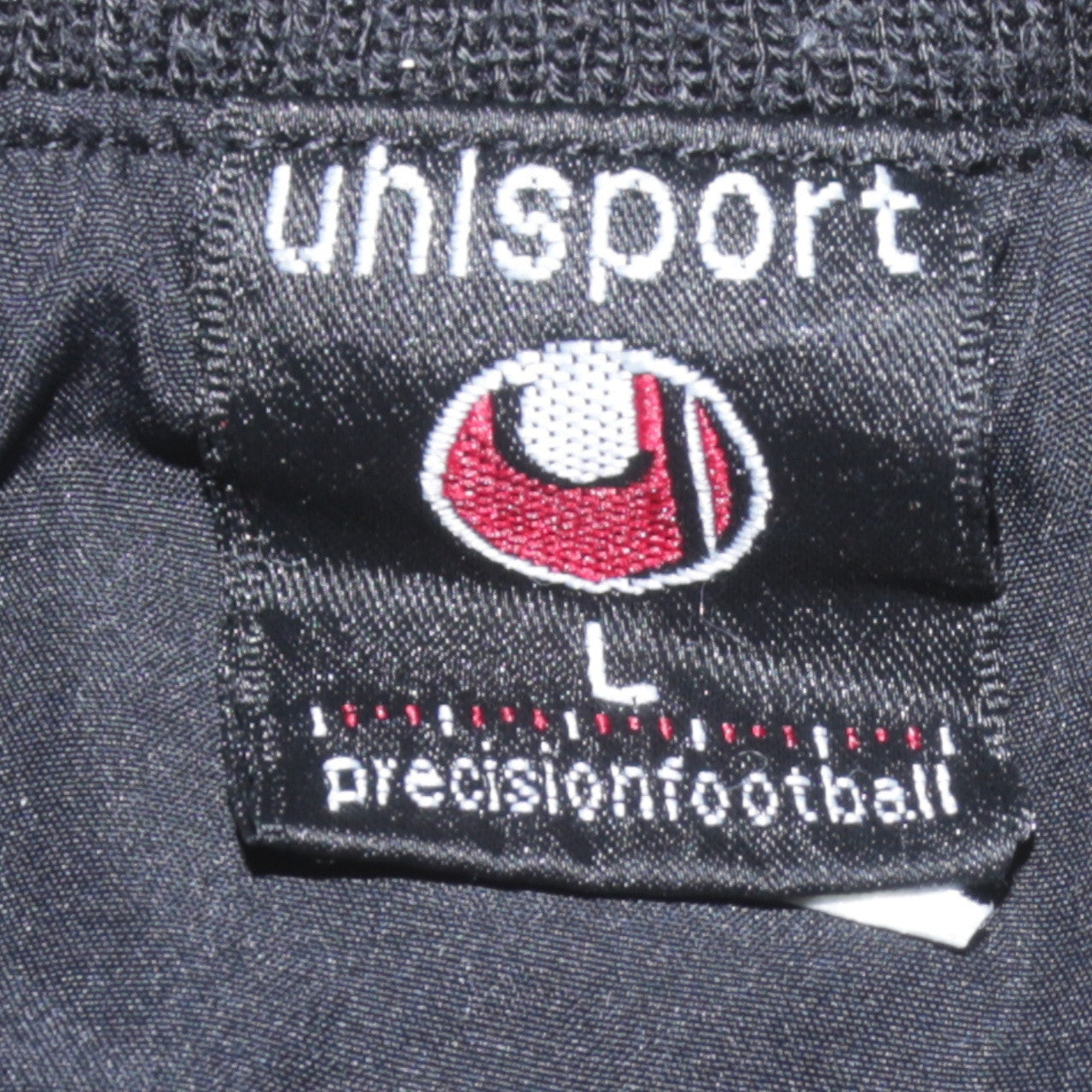 Uhlsport Mens Black Large Windbreaker Football Jacket Dunmanway Town AFC