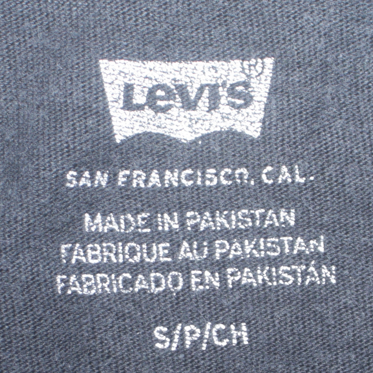 Levi's Men's Black Logo Graphic Short Sleeve Cotton T-Shirt Size S
