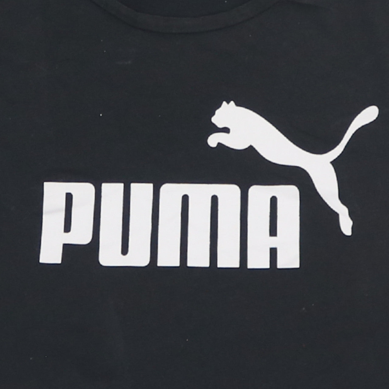 Puma Men's Black 2XL Sports Graphic Cotton T-Shirt