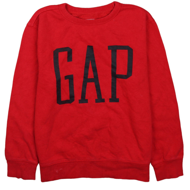 GAP Boys Red XL Pullover Fleece Sweatshirt with Logo Print