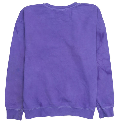 Champion Women's Purple Crew Neck Pullover Sweatshirt Medium