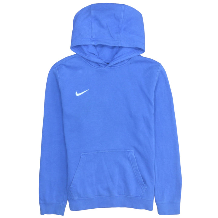 Nike Boys Blue Pullover Hoodie XL 158-170cm Cotton Blend Sweatshirt
