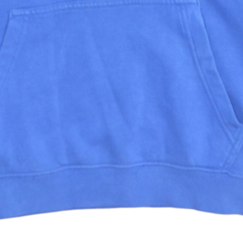 Nike Boys Blue Pullover Hoodie XL 158-170cm Cotton Blend Sweatshirt
