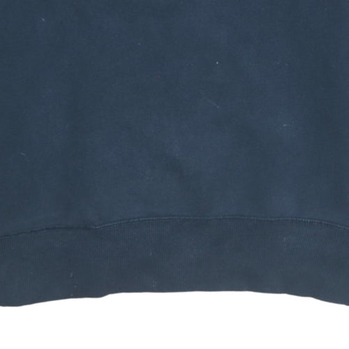 Nike Men's Blue Crew Neck Pullover Sweatshirt L Regular Fit