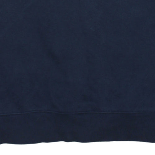 Tommy Jeans Men's Blue Logo Crew Neck Pullover Sweatshirt Size S