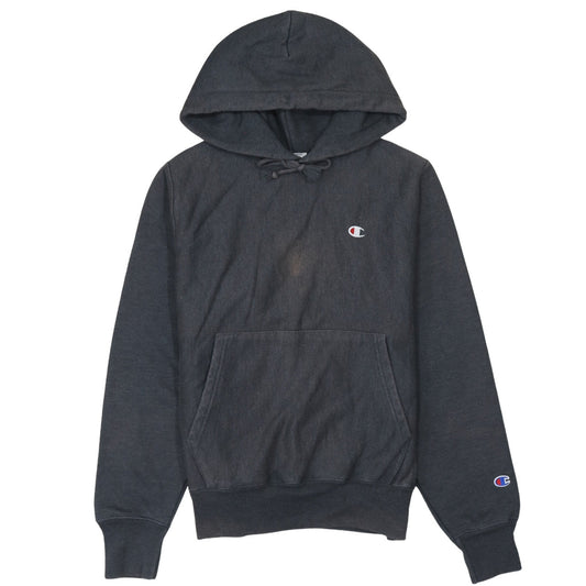 Champion Men's Black Small Pullover Fleece Hoodie