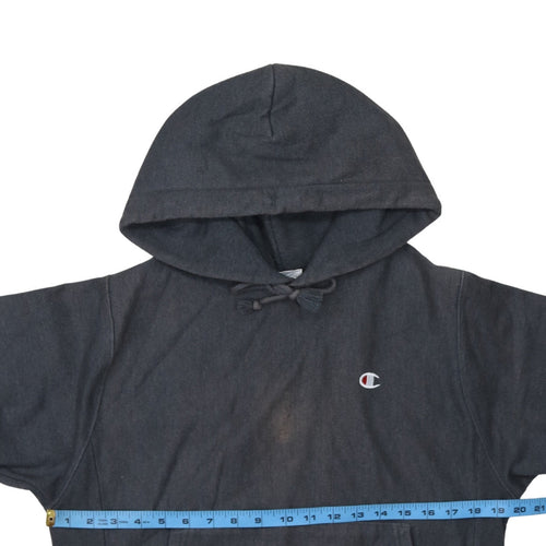 Champion Men's Black Small Pullover Fleece Hoodie