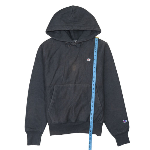 Champion Men's Black Small Pullover Fleece Hoodie
