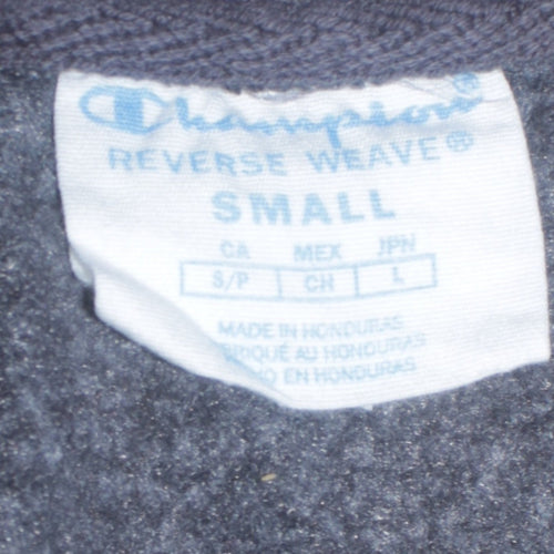 Champion Men's Black Small Pullover Fleece Hoodie