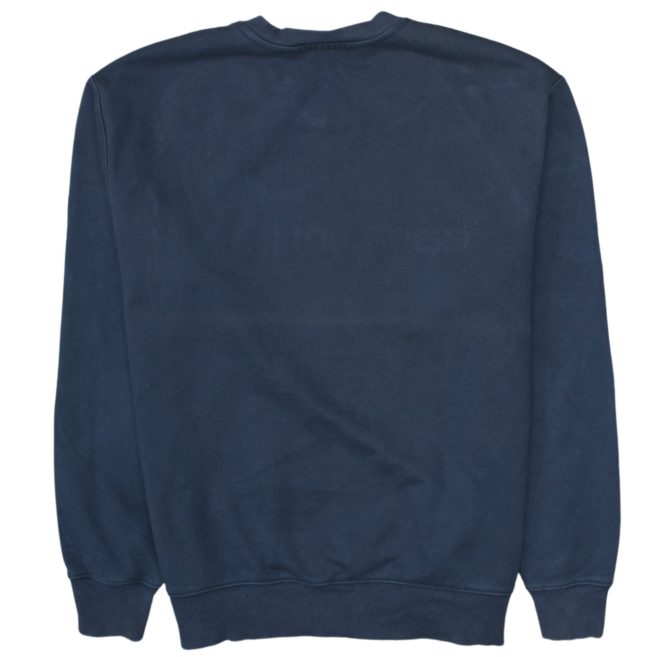 Carhartt Men Blue L Pullover Logo Sweatshirt Crew Neck
