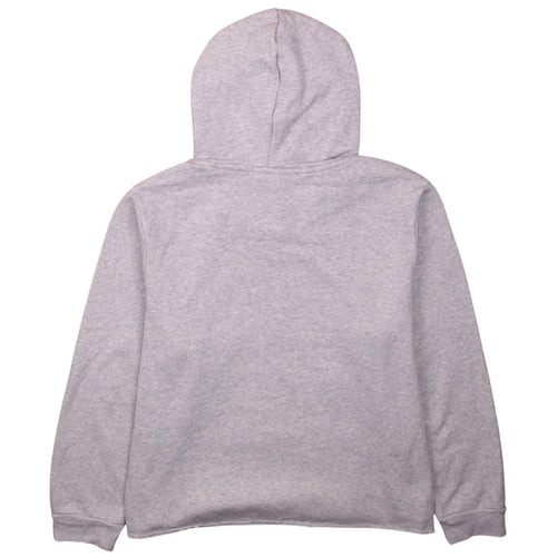 Puma Women’s Grey Logo Pullover Hoodie Size XL Fleece Casual