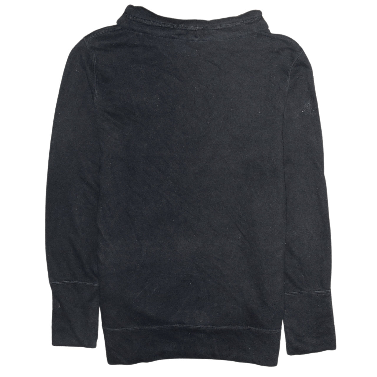 PUMA Women Black Size 12 Pullover Sweatshirt with Logo Graphic