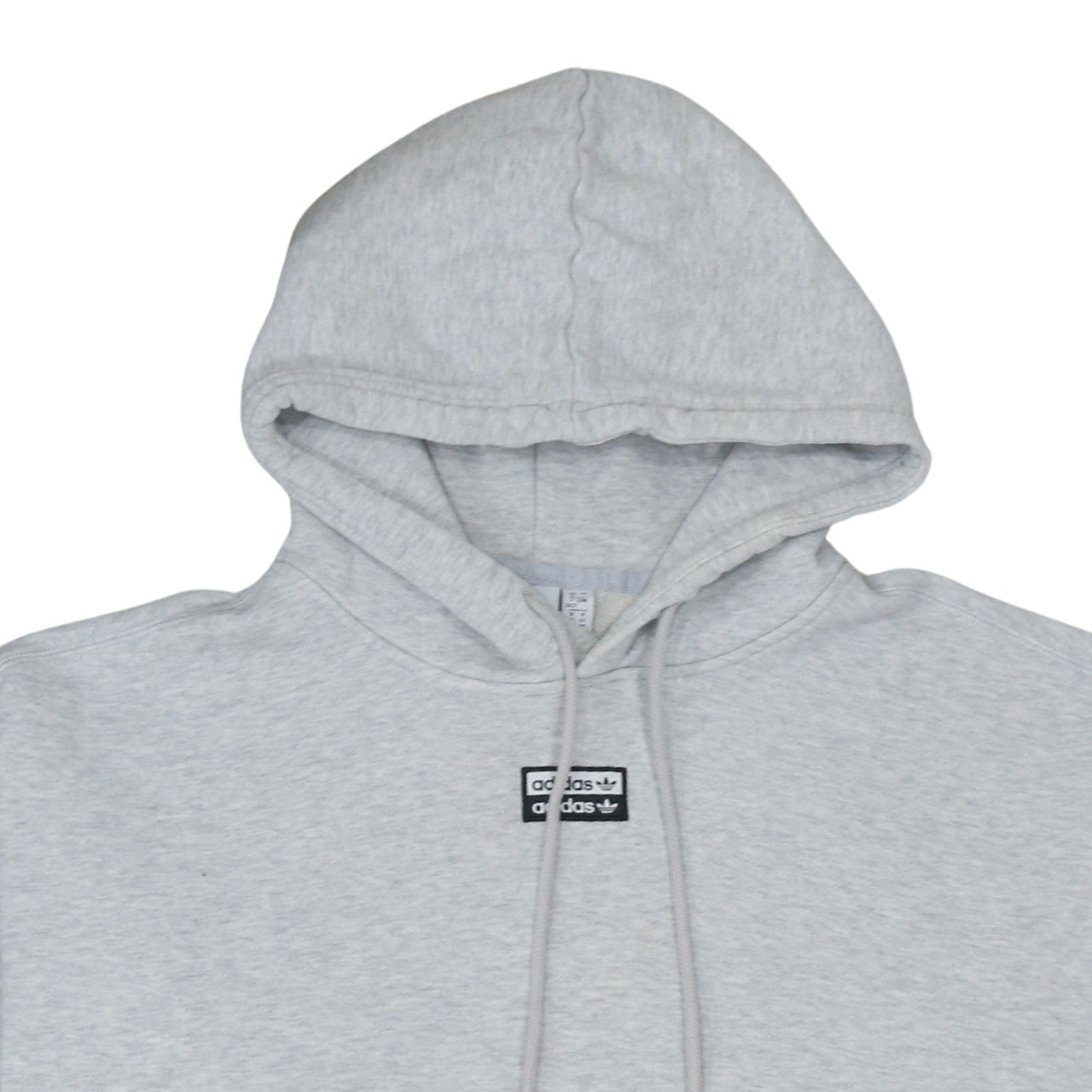 Adidas Women’s Grey Pullover Hoodie Size 16 Cotton Blend Casual