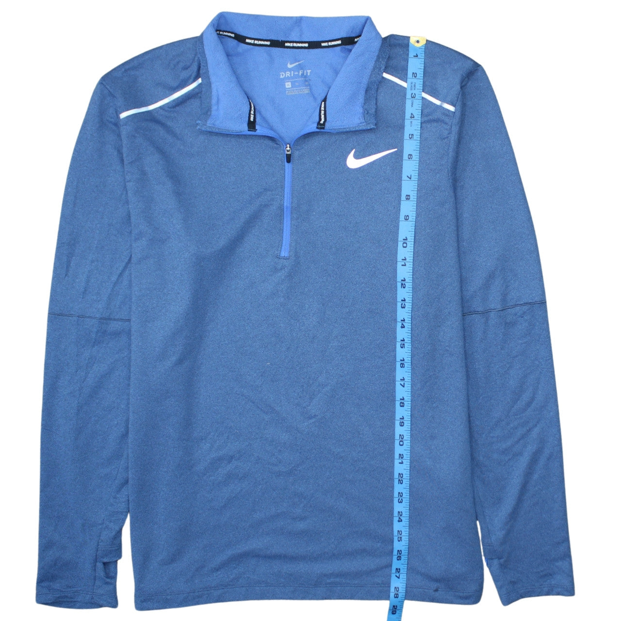 Nike Men's Blue Dri-Fit XL 1/4 Zip Running Sweatshirt
