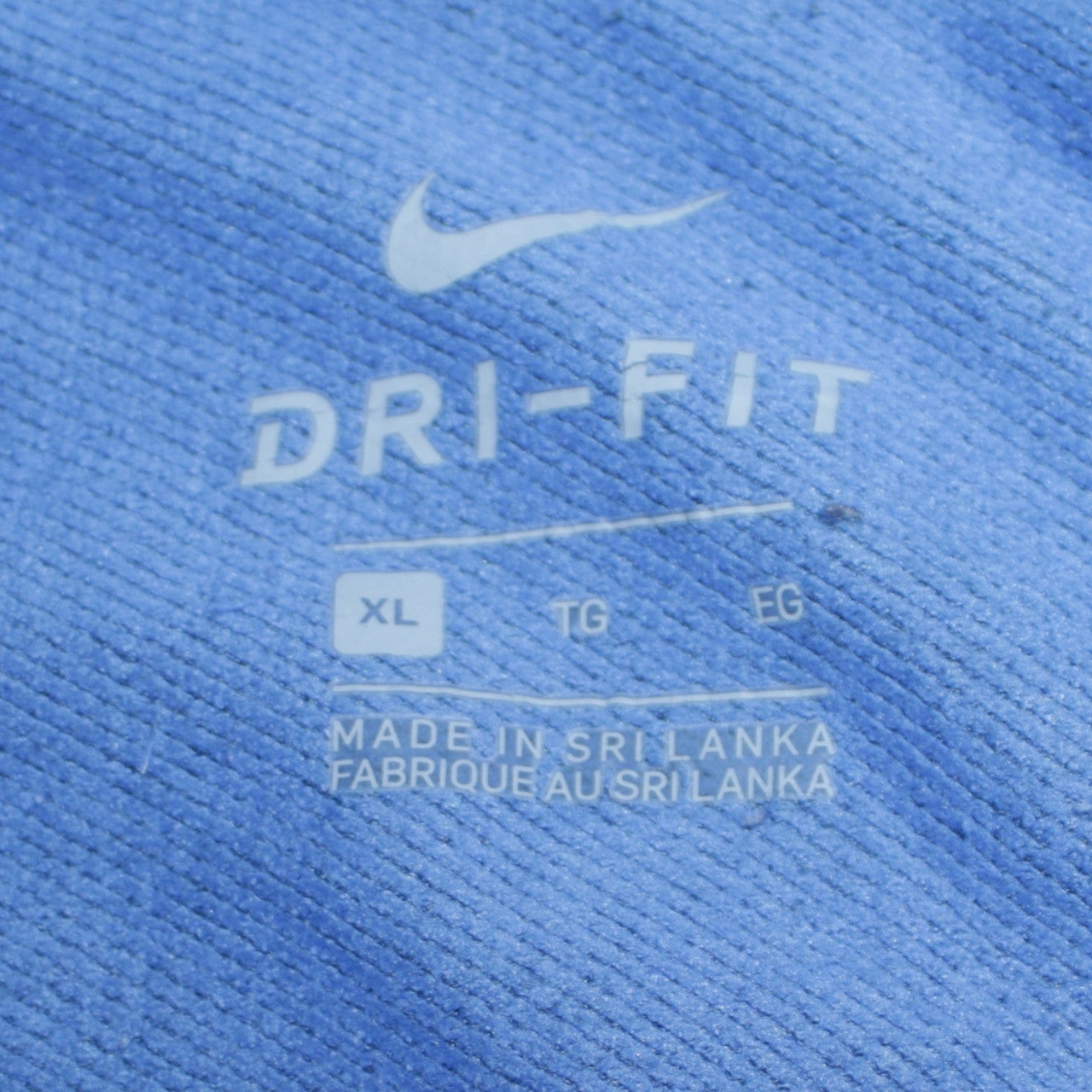 Nike Men's Blue Dri-Fit XL 1/4 Zip Running Sweatshirt