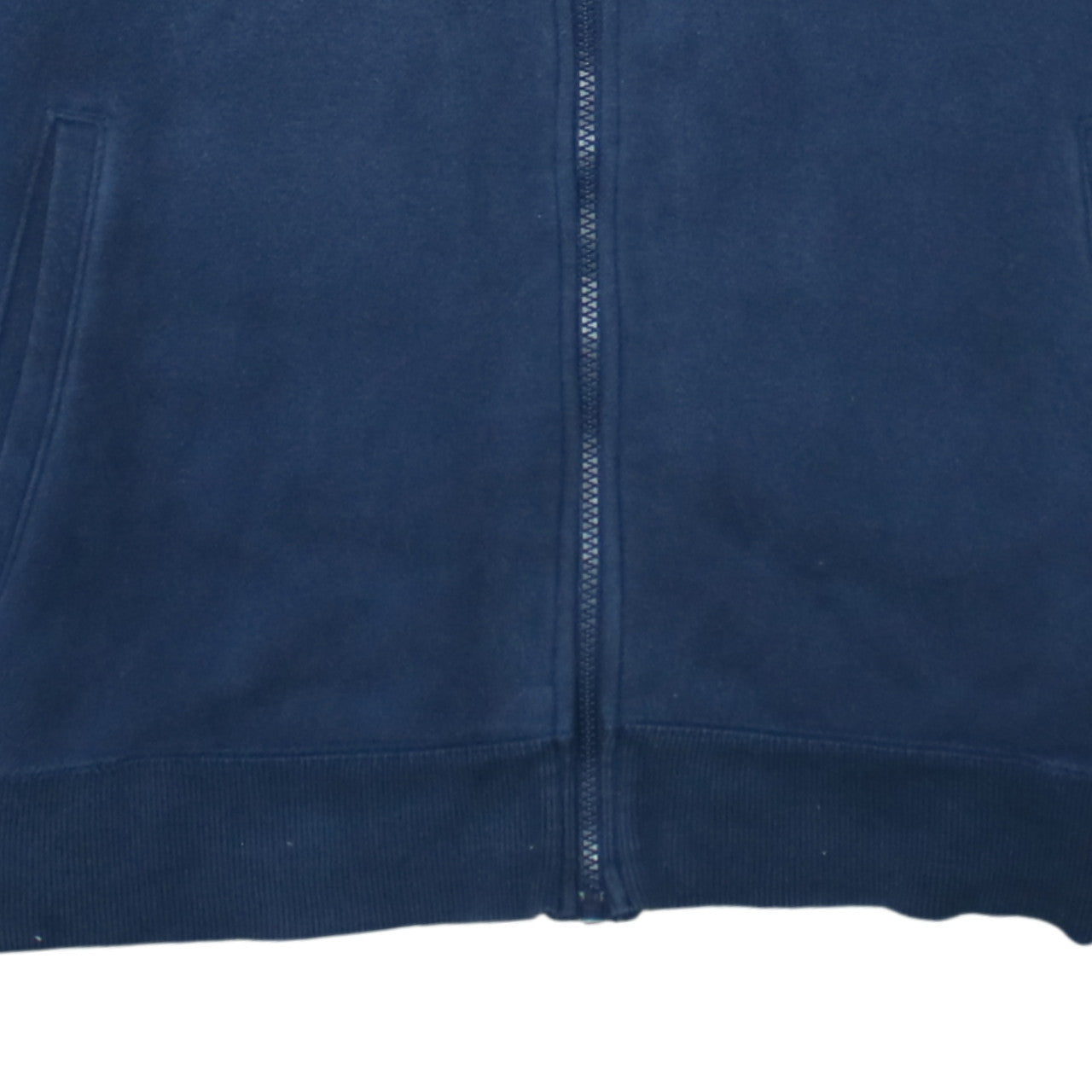 Adidas Men Blue Full Zip Hoodie Size M Sport Essentials